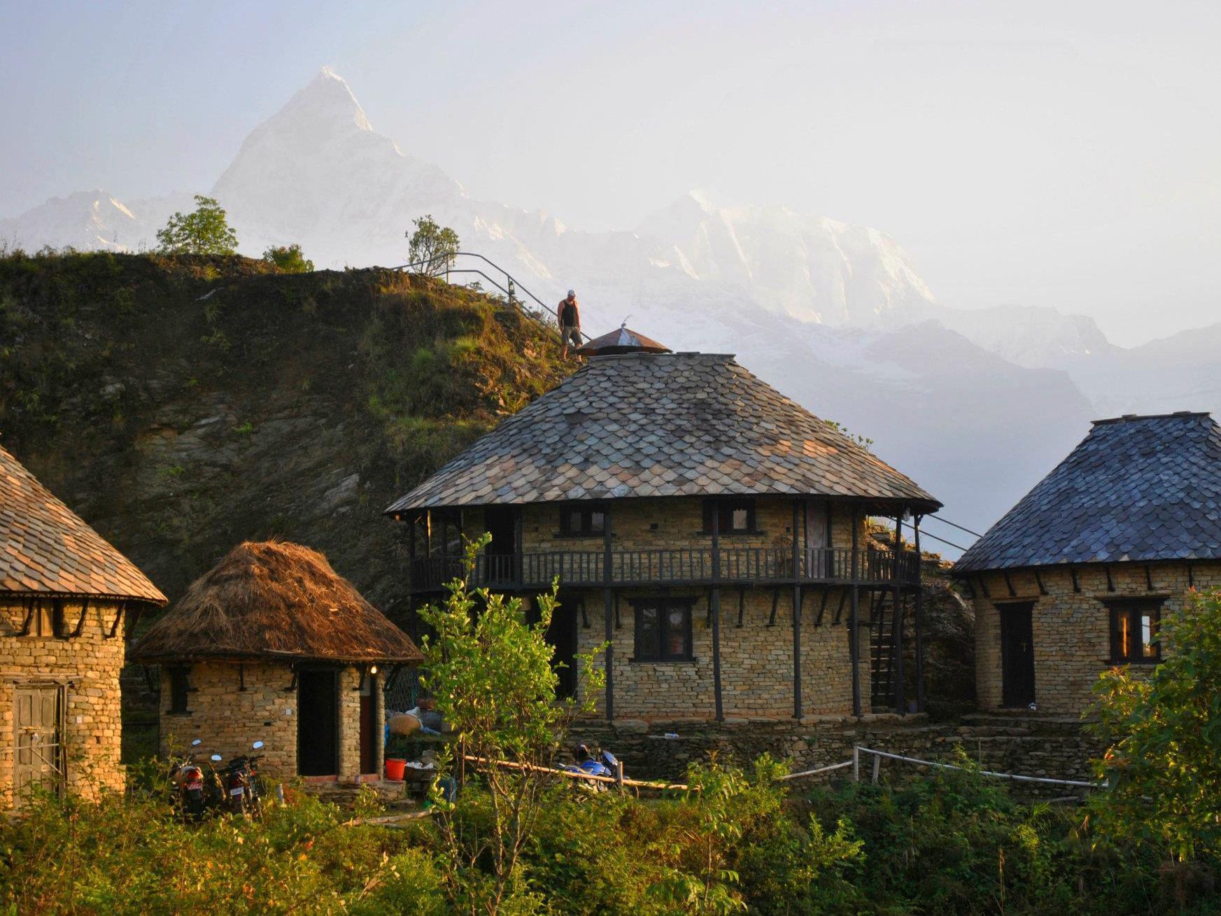 Bhanjyang Village Lodge Pokhara Eksteriør billede
